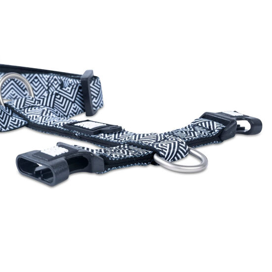 Max Molly Mykonos Desenli Köpek Göğüs Tasması (XSmall) - 3