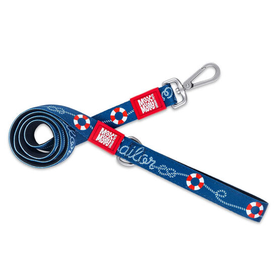 Max Molly Sailor Desenli Köpek Gezdirme Kayışı (XSmall) - 1