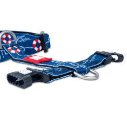 Max Molly Sailor Desenli Köpek Göğüs Tasması (XSmall) - 3