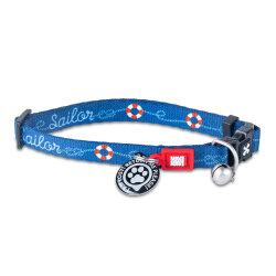 Max Molly Sailor Smart ID Kedi Boyun Tasması - Max&Molly