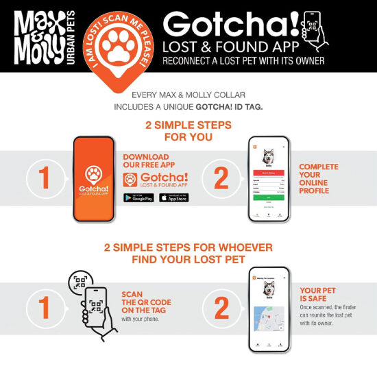 Max Molly Sailor Smart ID Kedi Boyun Tasması - 2