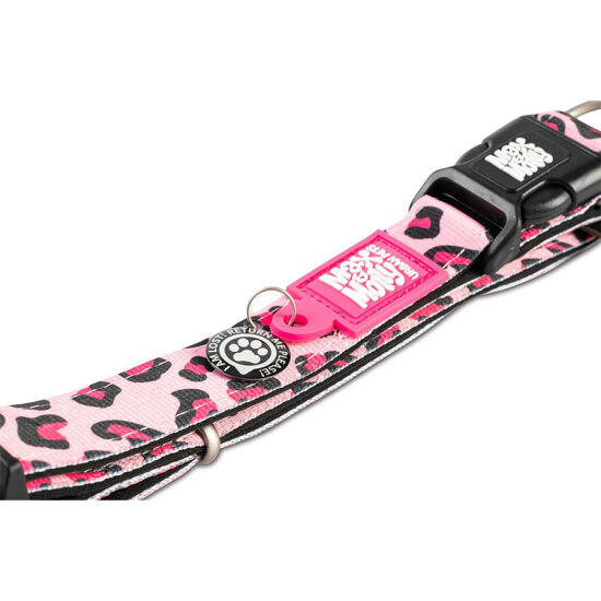 Max Molly Leopard Pink Smart ID Köpek Boyun Tasması (Large) - 2