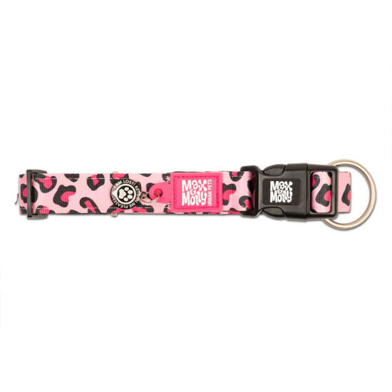 Max Molly Leopard Pink Smart ID Köpek Boyun Tasması (Small) - 3