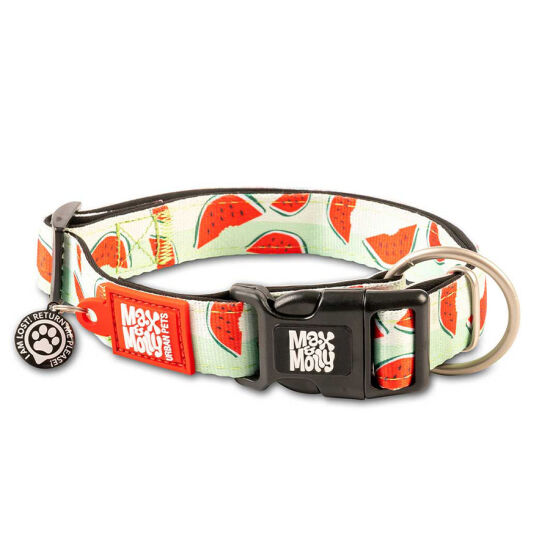 Max Molly Watermelon Smart ID Köpek Boyun Tasması Medium - 1