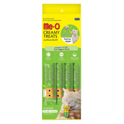 Me-O Creamy Treats Sarı Yüzgeçli Orkinos Balıklı Ek Besin ve Kedi Ödülü 60 Gr ( 4 x 15 Gr ) - MeO
