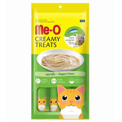 MeO - Me-O Creamy Treats Mavi Yüzgeçli Orkinos Balıklı Ek Besin ve Kedi Ödülü 60 Gr ( 4 x 15 Gr )