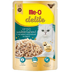 Me-O Delite Pouch Gravy Ton Balığı Ve Tavuk Etli Kedi Yaş Maması 70 Gr - MeO