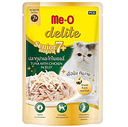 Me-O Delite Pouch Senior Ton Balığı Ve Tavuk Etli Yaşlı Kedi Yaş Maması 70 Gr - MeO