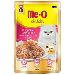 Me-O Delite Pouch Ton Balığı Ve Palamutlu Kedi Yaş Maması 70 Gr - MeO