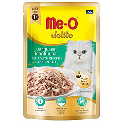 Me-O Delite Pouch Ton Balığı Ve Tavuk Etli Kedi Yaş Maması 70 Gr - MeO