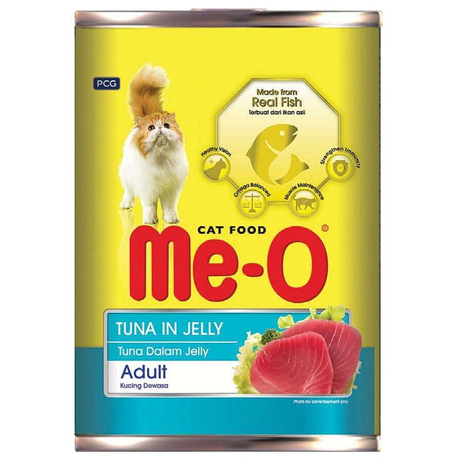 Me-O Jelly Jöle İçinde Ton Balıklı Kedi Konservesi 400 Gr