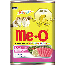 Me-O Kitten Jelly Jöle İçinde Deniz Ürünleri Ve Karidesli Yavru Kedi Konservesi 400 Gr - MeO