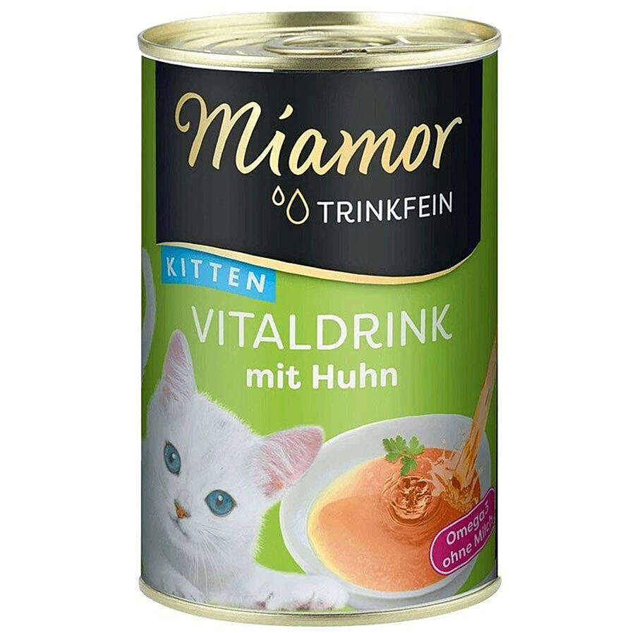Miamor Kitten Tavuk Etli Sıvı Desteği Yavru Kedi Çorbası 135 ML