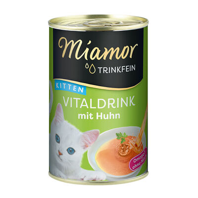 Miamor Kitten Tavuk Etli Sıvı Desteği Yavru Kedi Çorbası 135 ML