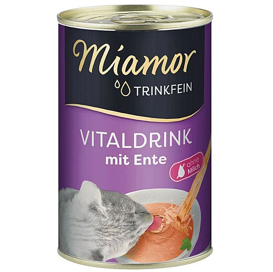 Miamor Ördek Etli Sıvı Desteği Kedi Çorbası 135 ML - 1