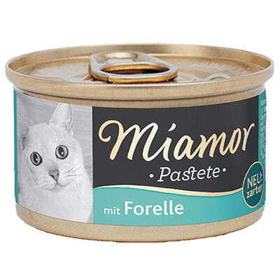 Miamor Pastete Alabalıklı Yetişkin Kedi Konservesi 85 Gr