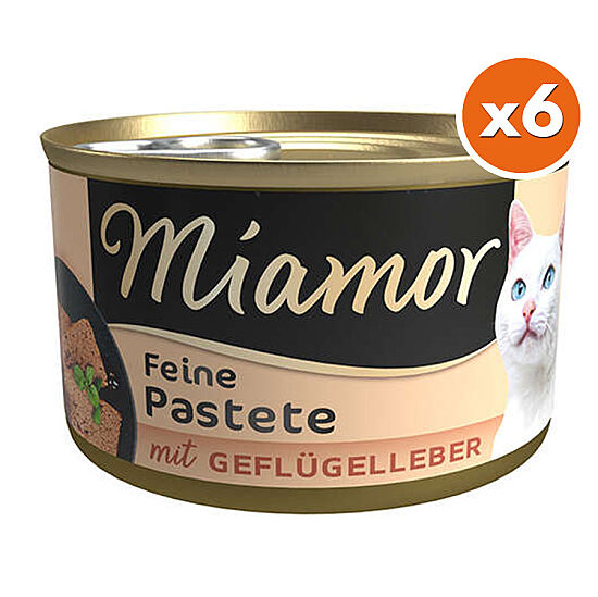 Miamor Pastete Ciğerli Yetişkin Kedi Konservesi 85 Gr x 6 Adet - 1