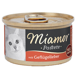 Miamor - Miamor Pastete Ciğerli Yetişkin Kedi Konservesi 85 Gr