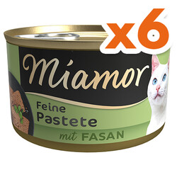 Miamor Pastete Sülün Etli Yetişkin Kedi Konservesi 85 Gr x 6 Adet - Miamor