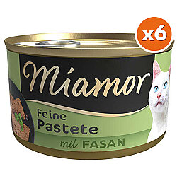 Miamor Pastete Sülün Etli Yetişkin Kedi Konservesi 85 Gr x 6 Adet - Miamor
