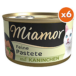 Miamor Pastete Tavşanlı Yetişkin Kedi Konservesi 85 Gr x 6 Adet - Miamor