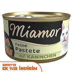 Miamor Pastete Tavşanlı Yetişkin Kedi Konservesi 85 Gr - Miamor