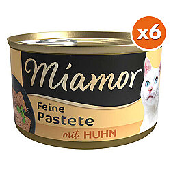 Miamor Pastete Tavuklu Yetişkin Kedi Konservesi 85 Gr x 6 Adet - Miamor
