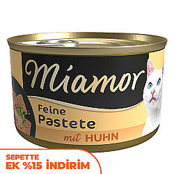 Miamor Pastete Tavuklu Yetişkin Kedi Konservesi 85 Gr - Miamor