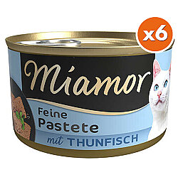 Miamor Pastete Ton Balıklı Yetişkin Kedi Konservesi 85 Gr x 6 Adet - Miamor