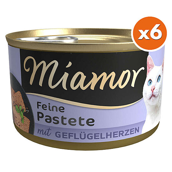 Miamor Pastete Yürekli Yetişkin Kedi Konservesi 85 Gr x 6 Adet - 1