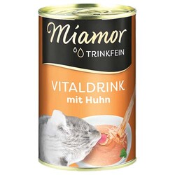 Miamor - Miamor Tavuk Etli Sıvı Desteği Kedi Çorbası 135 ML