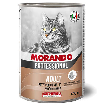 Morando Pate Tavşan Etli Kedi Konservesi 400 Gr