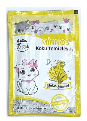 Minnoş Bahar Esintisi Kedi Kumu Koku Giderici Pudra Kokusuz 25 Gr