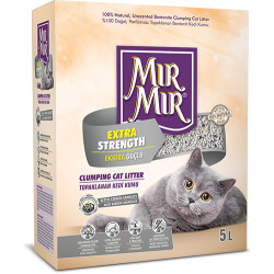 Mırmır - Mırmır Kutu Extra Strength Aktif Karbon Ekstra Güçlü Topaklanan Kedi Kumu 5 Lt