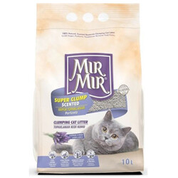 Mırmır - Mırmır Poşet Super Clump Scented Lavantalı Süper Topaklanan Kedi Kumu 10 Lt