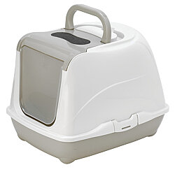 Moderna C230 Flip Cat Large Kapalı Kedi Tuvaleti 50 Cm ( Gri ) - Moderna