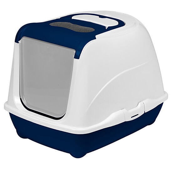 Moderna C230 Flip Cat Large Kapalı Kedi Tuvaleti 50 Cm (Lacivert) - 1