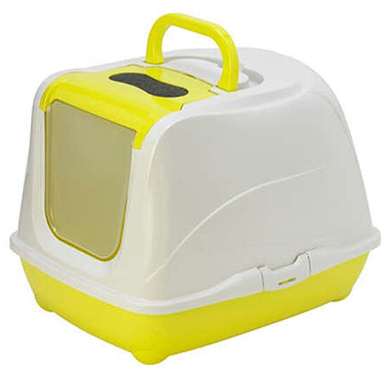 Moderna C240 Flip Cat Jumbo Kapalı Kedi Tuvaleti 57 Cm (Sarı) - 1