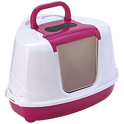 Moderna C250 Flip Corner Köşeli Kedi Tuvaleti 44x56x36cm (Fuşya) - 2