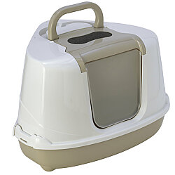 Moderna C250 Flip Corner Köşeli Kedi Tuvaleti 44x56x36 Cm (Gri) - 2