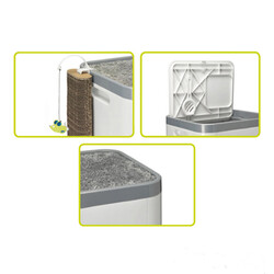 Moderna Cat Consept Çok İşlevli Kedi Evi (Tuvalet-Tırmalama-Yatak) - 4