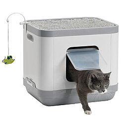 Moderna Cat Consept Çok İşlevli Kedi Evi (Tuvalet-Tırmalama-Yatak) - 2