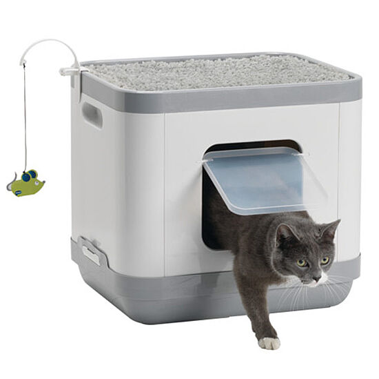 Moderna Cat Consept Çok İşlevli Kedi Evi (Tuvalet-Tırmalama-Yatak) - 2