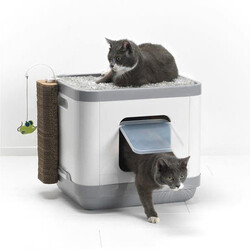 Moderna Cat Consept Çok İşlevli Kedi Evi (Tuvalet-Tırmalama-Yatak) - Thumbnail
