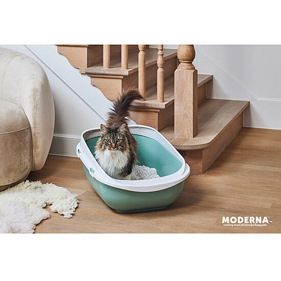 Moderna Megatray Elekli Kedi Tuvaleti Gri 66 Cm - 3