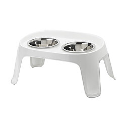 Moderna Skybar Small İkili Mama Kabı - Beyaz 2 x 950 ML - Moderna