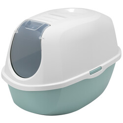 Moderna - Moderna Smart Kapalı Kedi Tuvaleti - Açık Mavi