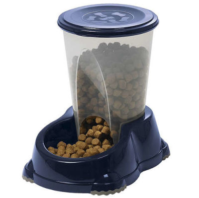 Moderna Smart Kedi ve Küçük Irk Köpek Rezerv Mama Kabı 3 Lt - Lacivert - 1