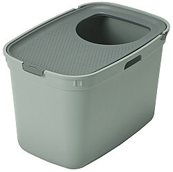 Moderna Top Cat Üstten Girişli Kapalı Kedi Tuvaleti 59 Cm (Olive Green / Zeytin Yeşili) - Moderna