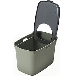 Moderna Top Cat Üstten Girişli Kapalı Kedi Tuvaleti 59 Cm (Olive Green / Zeytin Yeşili) - 2